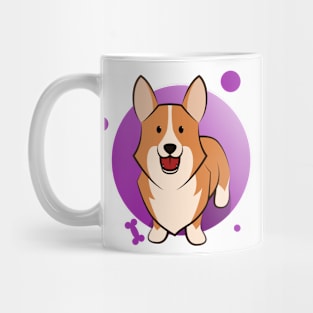 Cute corgi cartoon Mug